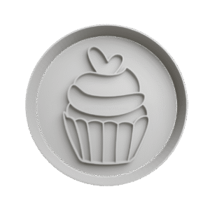 Cortador de Galletitas Muffin con Corazon 2