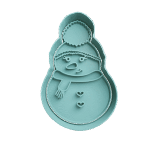 Cortador de Galletitas Muñeco de Nieve 7