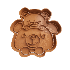 Cortador de Galletitas Padre Oso con Bebe