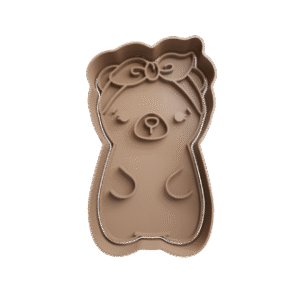 Cortador de Galletitas Oso con Bandana