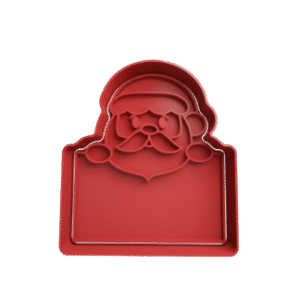 Cortador de Galletitas Papa Noel con Etiqueta 3