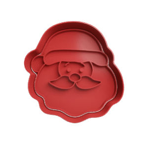 Cortador de Galletitas Papa Noel Cabeza 9
