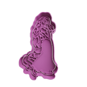 Cortador de Galletitas Rapunzel 3