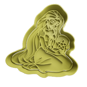 Cortador de Galletitas Rapunzel 2