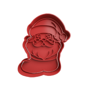 Cortador de Galletitas Papa Noel en Bota