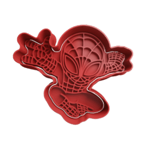 Cortador de Galletitas Spiderman Columpiando