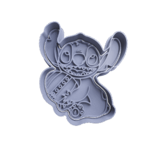 Cortador de Galletitas Stitch con Huevo
