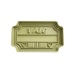 Cortador de Galletitas Vale Cupon Ticket