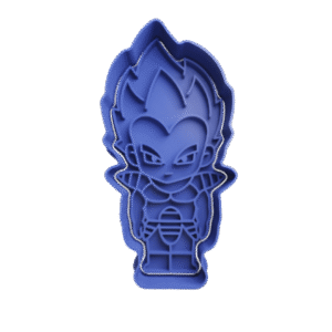 Cortador de Galletitas Vegeta Chibi
