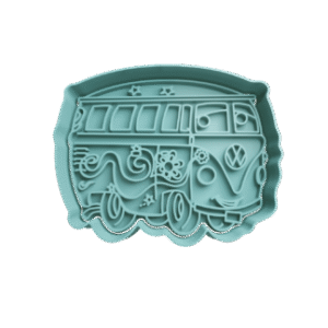 Cortador de Galletitas VW Minivan VolksWagen Hippie