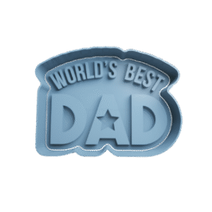 Cortador de Galletitas World Best Dad