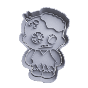 Cortador de Galletitas Zombie Cute