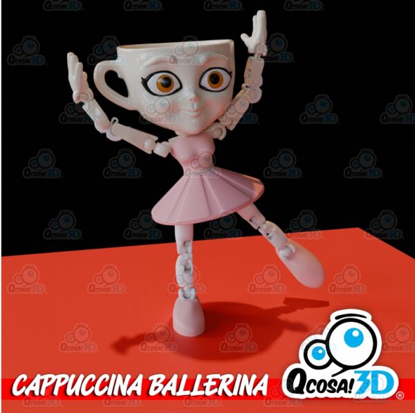 Brainrot Cappuccina Ballerina