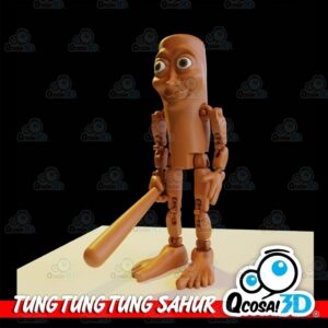 Brainrot Tung Tung Tung Sahur Articulado