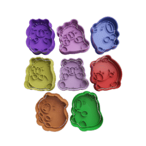 Cortador de Galletitas Set Bebe Carpincho
