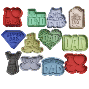 Cortador de Galletitas Set Fathers Day